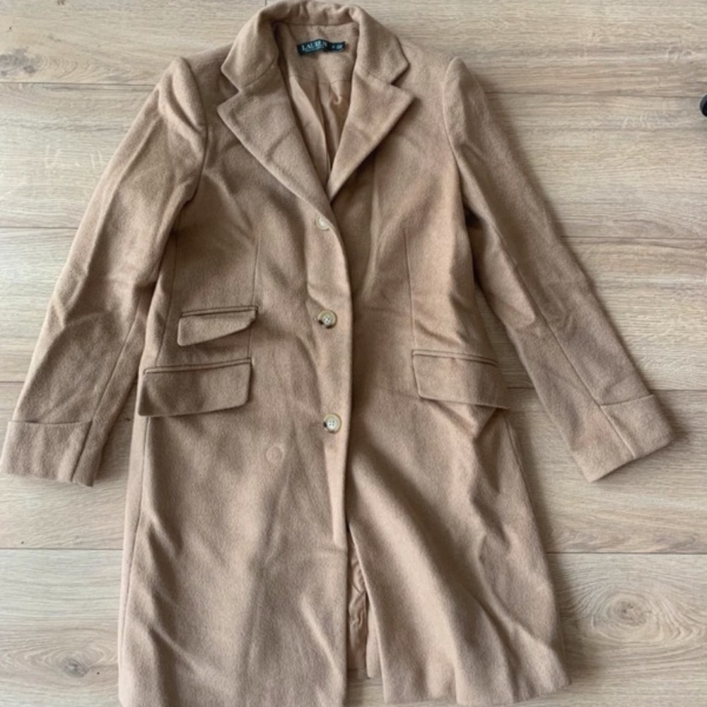 Camel Ralph Lauren coat